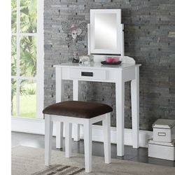 Vanity Set with Stool(Brand New)