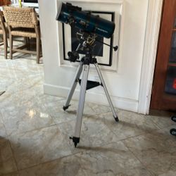 Orion StarBlast 4.5 EQ Telescope -Equatorial Reflector Telescope  Complete Set, 