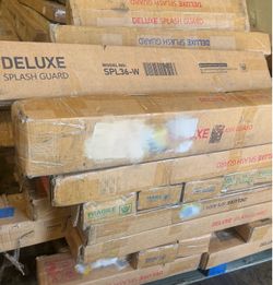 Bulk Lot - Engineered Stone Vanity Backsplashes (As-Is, Contractor Lot)
