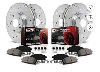 Drilled & Slotted Upgrade Rotors And Pads For BMW