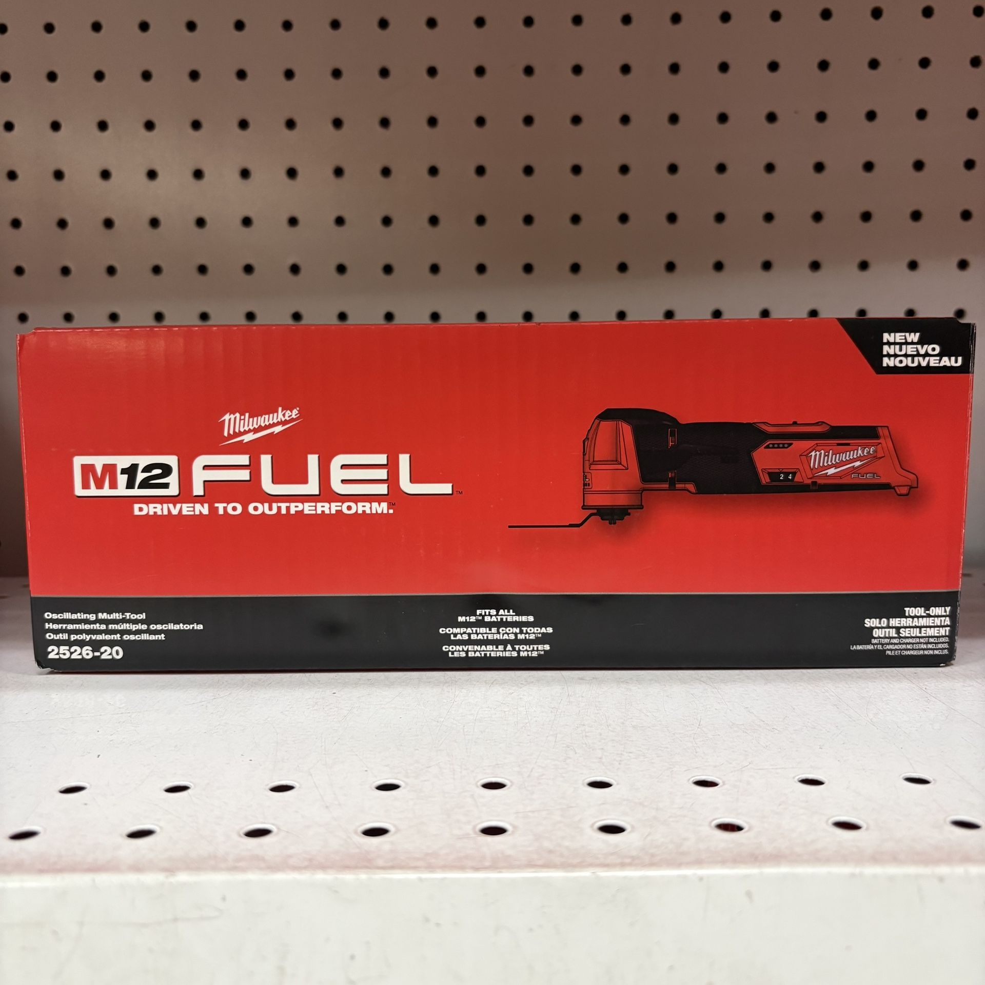 Milwaukee New Multitool 12M Fuel Brushless