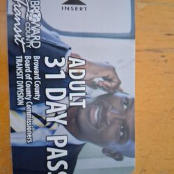 30 Day Bus Pass