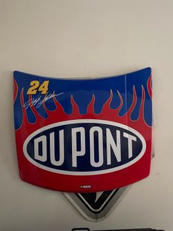 Nascar display hood