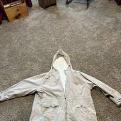 Woman's St. John Bay reversible winter coat size 2XL