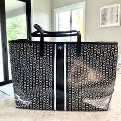 Tory Burch Gemini Link Tote in Black