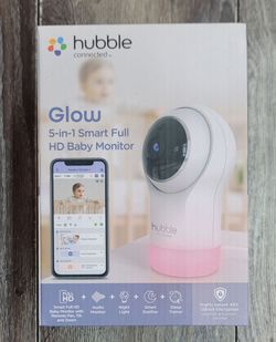 Hubble Connected Glow 5-in-1 Smart HD Baby Monitor