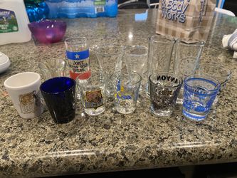 13 Shot Glasses