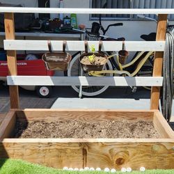 Custom Raised Planter Box