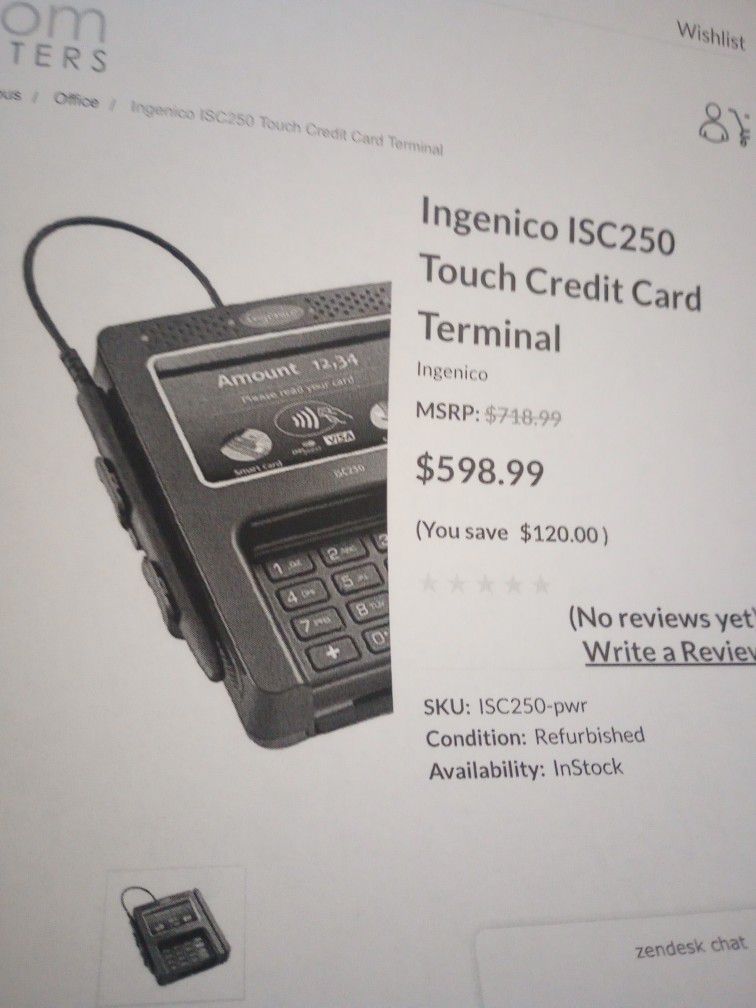 Touch Credit Card Terminal Have 6 Of  Them 