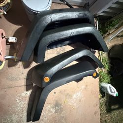 JKU jeep wrangler fender flares