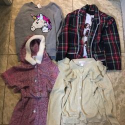 Little Girls Clothing Sweater Lot Size 6/