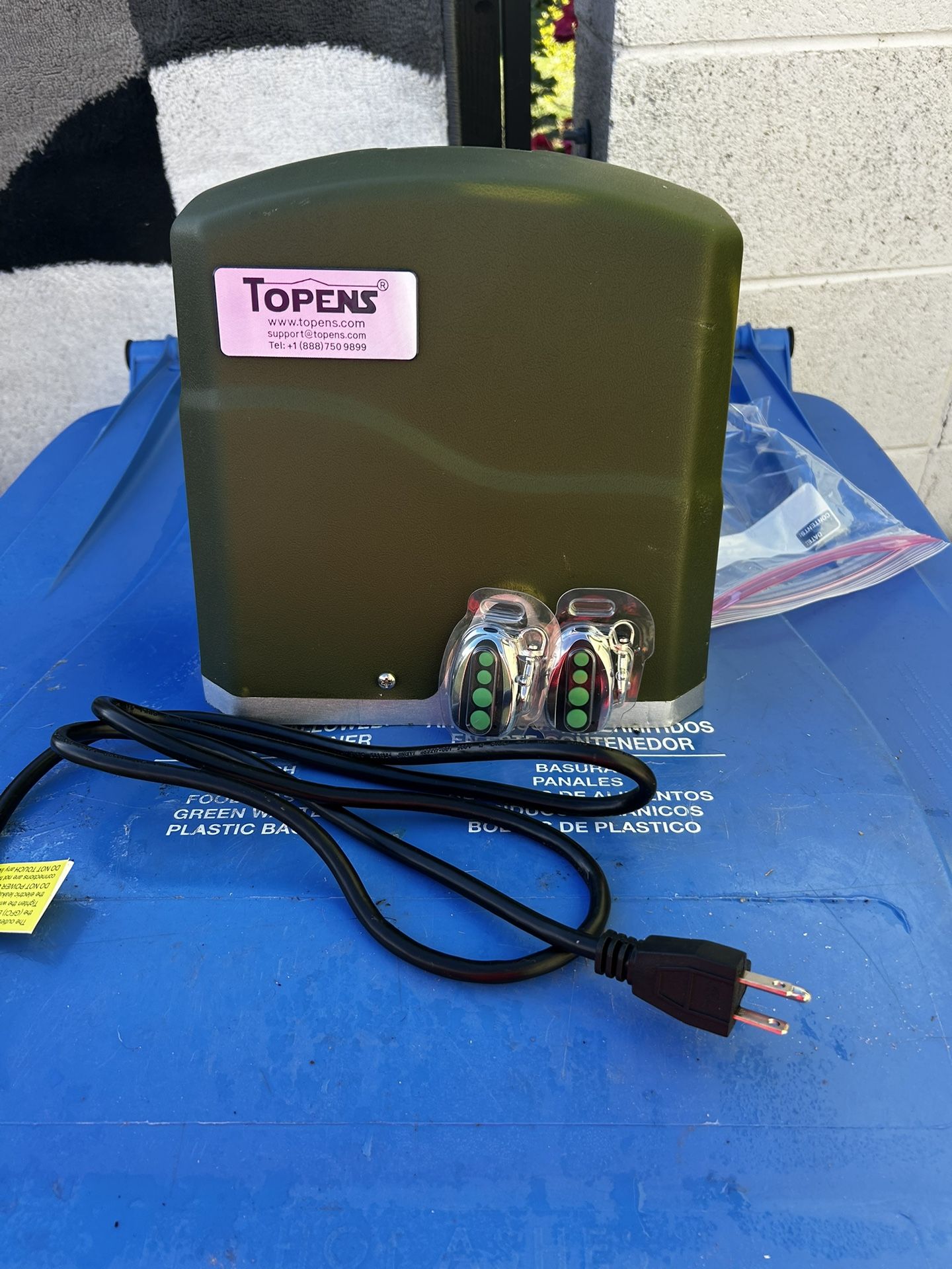 Topens Rk700 Rolling Gate Motor W Remote Opener
