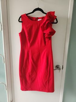 Ladies Red Dress