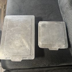 Old Pan With Lids 