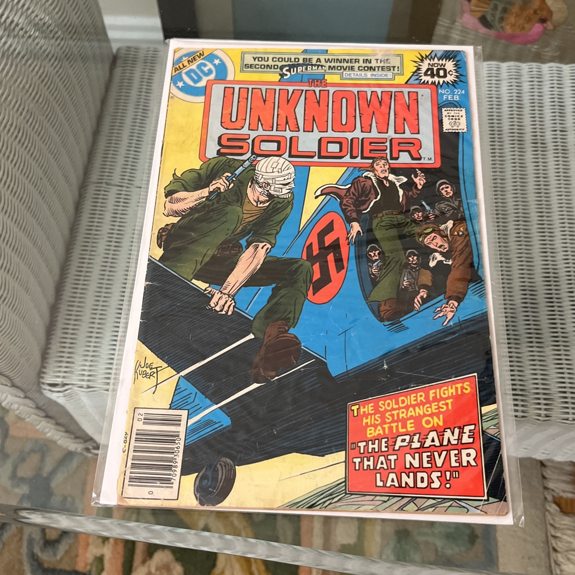 Good Price ! The Unknown Soldier Comic Book #224 DC Comics 1979 Good Condition Only $4 Additional Discount Applies