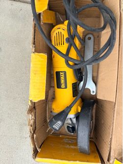 dewalt 5" grinder.