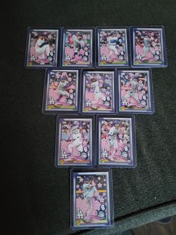 Dodgers murakami set of 10