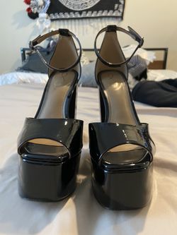Sam Edelman Woman’s Black Platform Corts