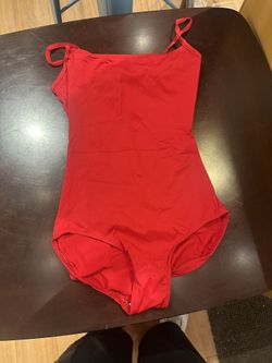 Adult Red Danskin Leotard