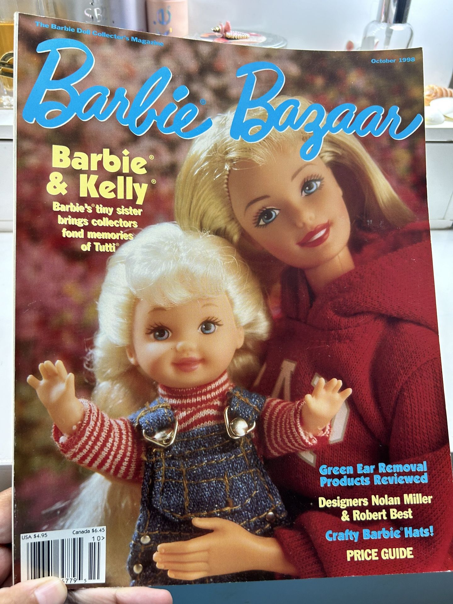 Vintage 1998 Barbie Bazaar Magazine