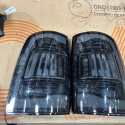 Smoked Tail Lights for 2009-2018 Dodge Ram 1500 2500 3500 LED Rear Lights