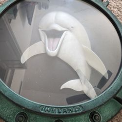 Wyland Dolphin Porthole 