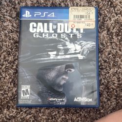 Call Of Duty: Ghost PS4