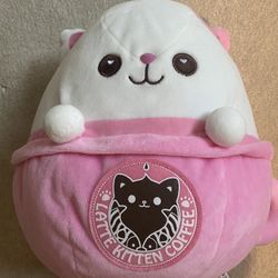 Latte Kitchen Cat Plushie