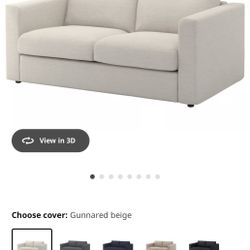 IKEA sofa, Loveseat, Gunnared beige