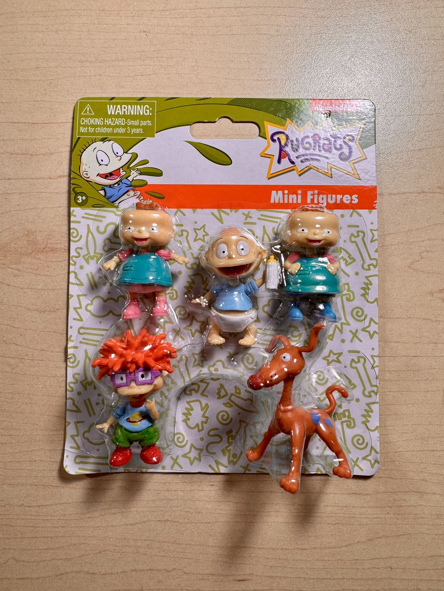 Rugrats Collectible Mini Figures Set of 5 Nickelodeon 2021 Tommy Chuckie New
