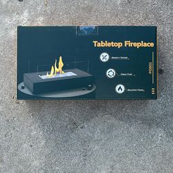 Table Too Fire Place New Unopened