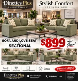 🔥 SOFA & LOVESEAT OR SECTIONAL — YOUR CHOICE $899! 🔥