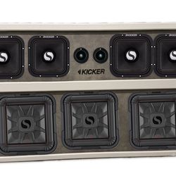 CHEVY SILVERADO OR GMC SIERRA SINGLE CAB TRUCKS 2019-2026 CUSTOM BOX SUBWOOFERS SPEAKERS TWEETERS