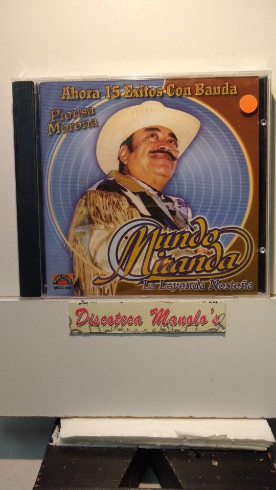 MUNDO MIRANDA 15 EXITOS CON BANDA