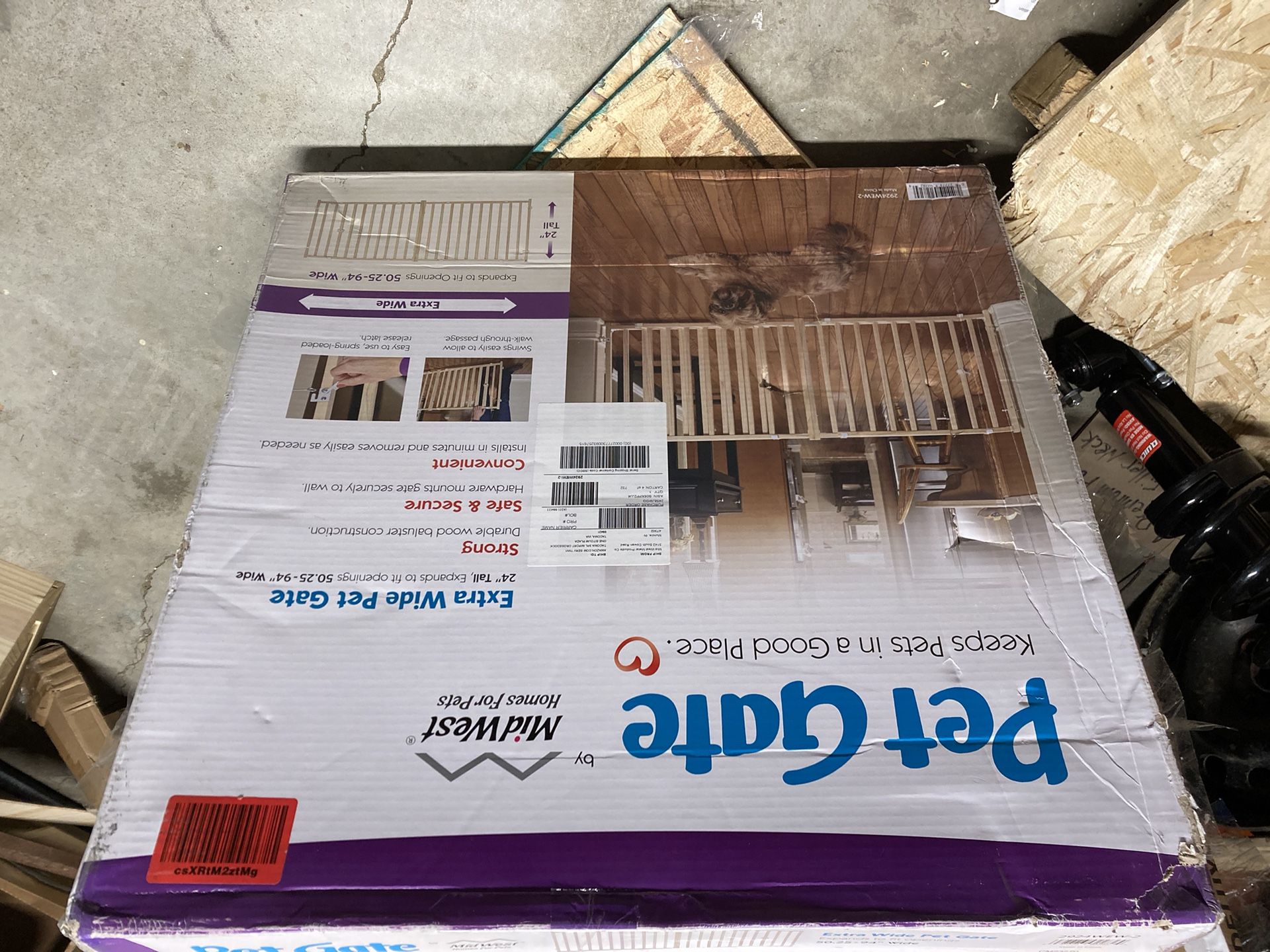 Pet Gate New Extra Wide