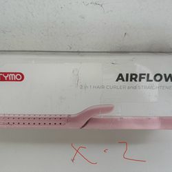 TYMO Airflow Styler 2 in 1 Hair Straightener and Curler 5 Adjustable Temp