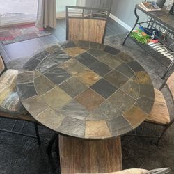 Table And Four Chairs