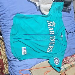 Old School Authentic Mariners Jersey