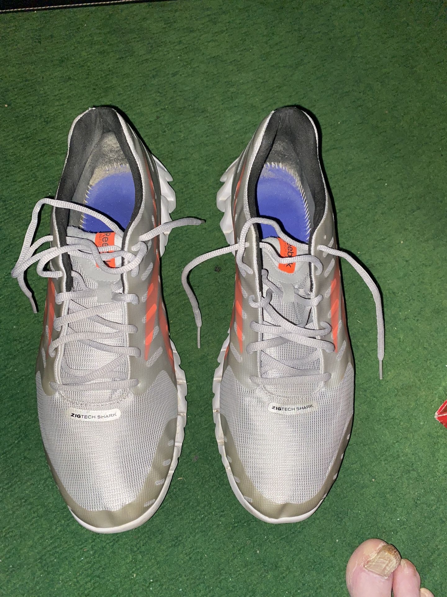 Reebok Zig tech Running Shoes size 13