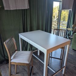 Bar Height IKEA Ekedalen Table And Chairs 