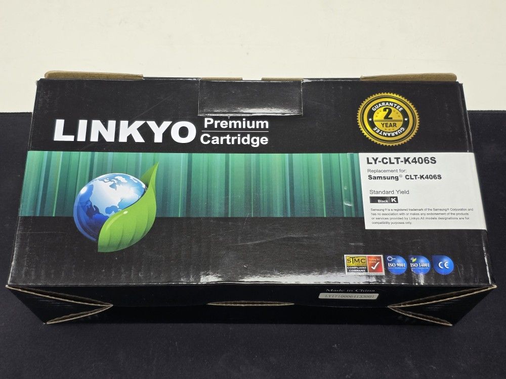 LinkyoLYCN-3484B01-125 Black Premium Cartridge Fit/For Select Canon Models