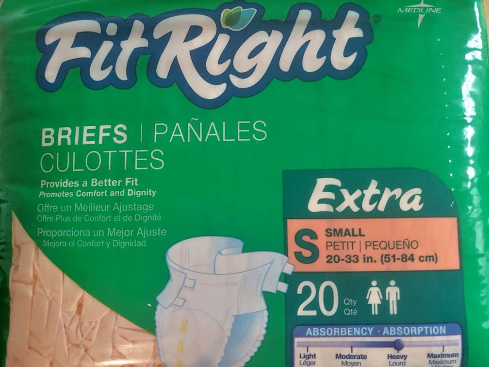 Disposable Briefs Size Small