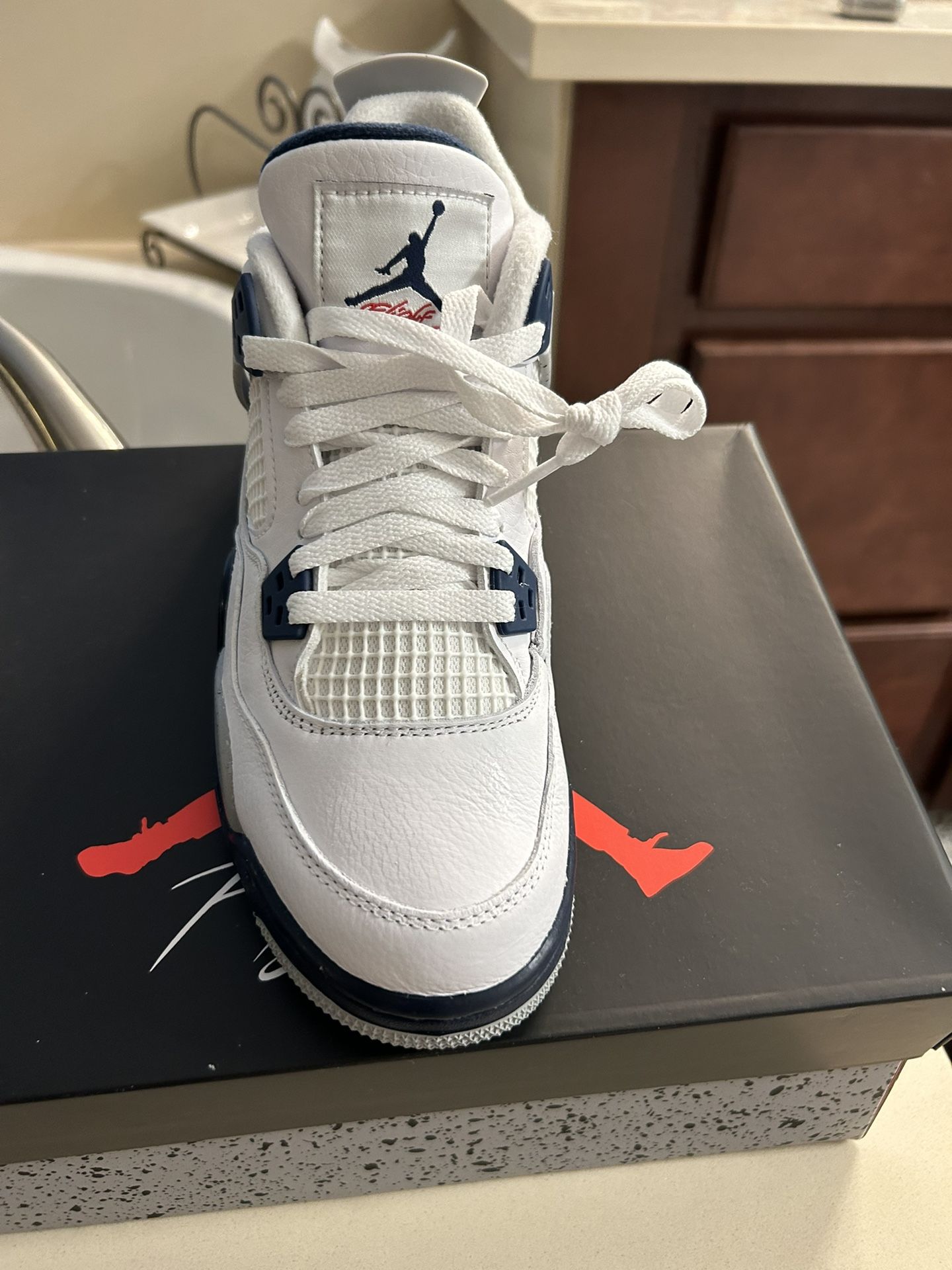 Air Jordan 4 Retro GS Midnight Navy