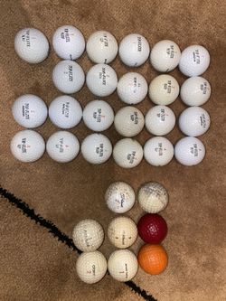 31 Golf Balls Good Condition