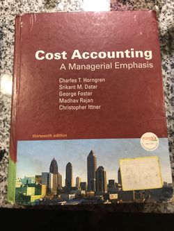 Cost Accounting Book