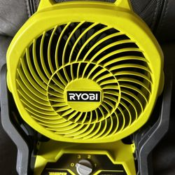 Ryobi 18v Fan Tool Only Power Cord/battery🔋