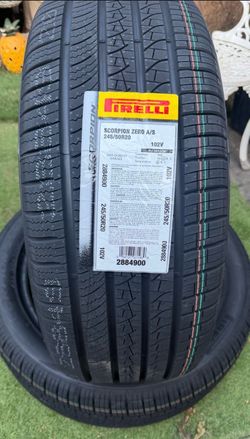 255/50r20 Pirelli Scorpion zero A/s