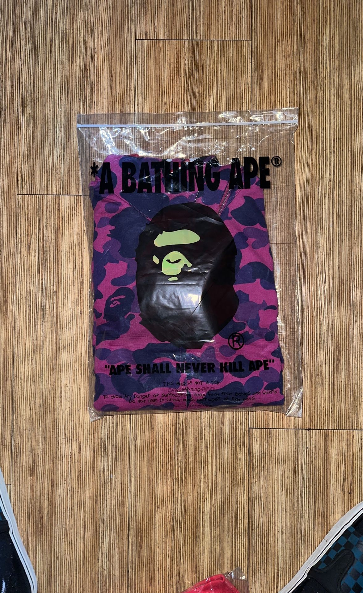 Purple Bape Hoodie
