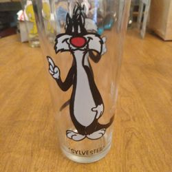 Vintage Looney Tunes Glass 