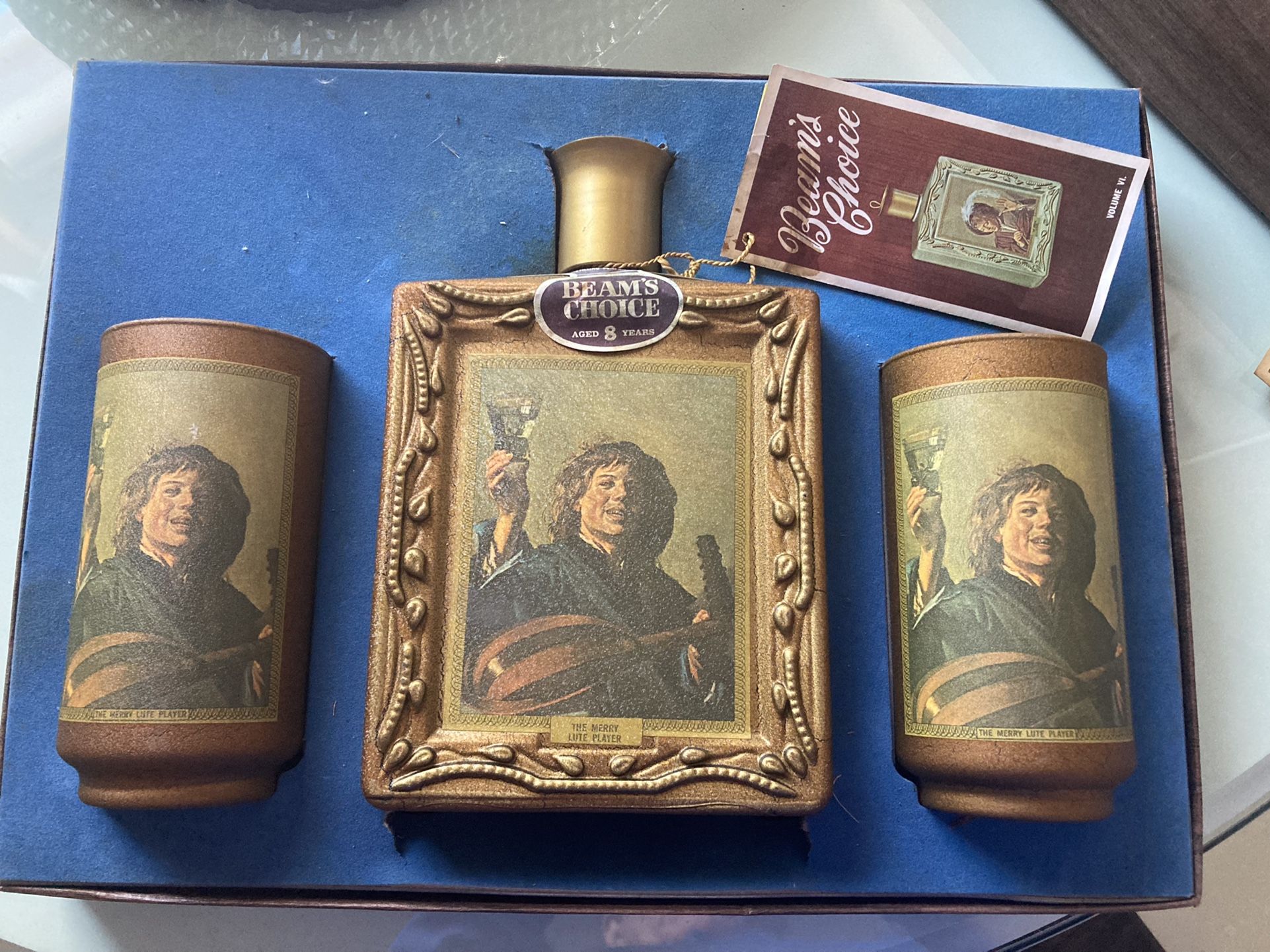 Vintage Jim Beam Collector Edition VI Empty